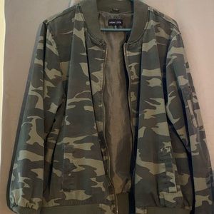 Camouflage Jacket Plus Size